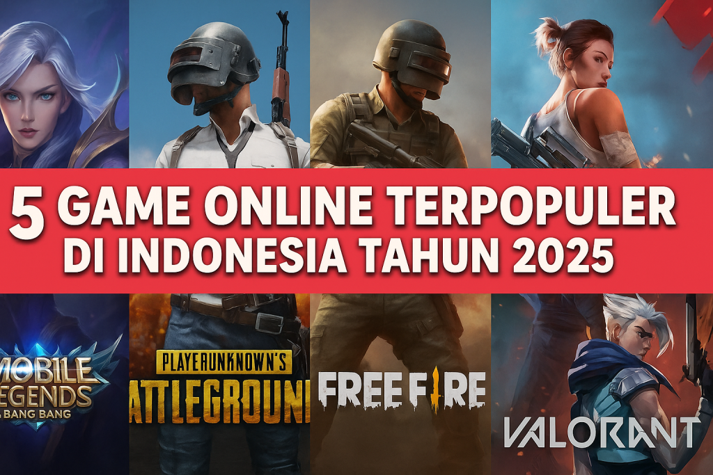 5 Game Online Terpopuler di Indonesia Tahun 2025