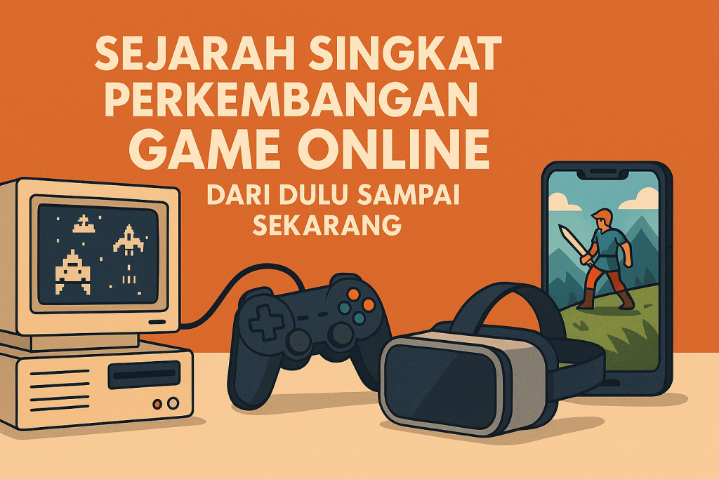 Sejarah Singkat Perkembangan Game Online dari Dulu Sampai Sekarang