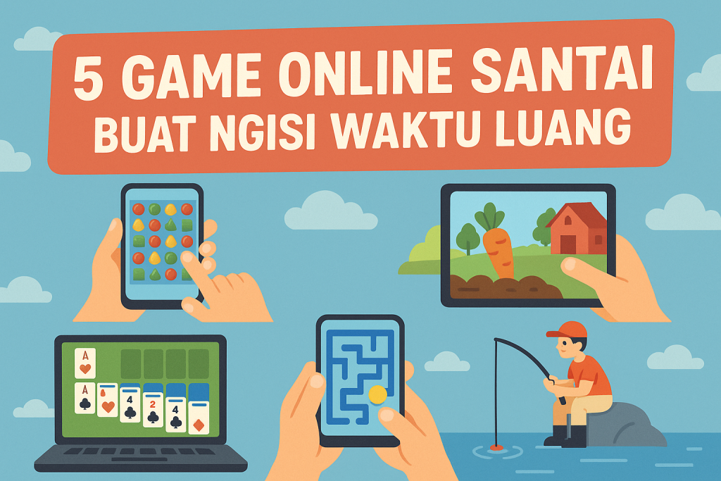 5 Game Online Santai Buat Ngisi Waktu Luang