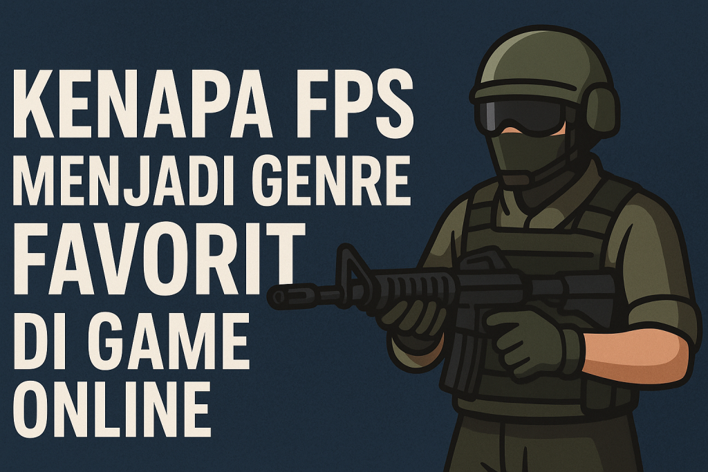Kenapa FPS menjadi genre favorit di game online