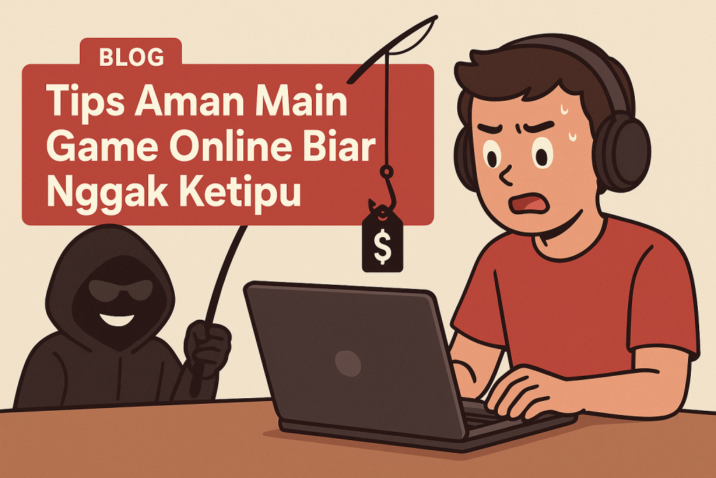 Tips Aman Main Game Online Biar Nggak Ketipu