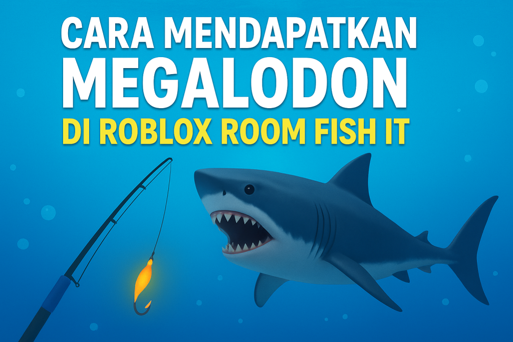 Cara Mendapatkan Megalodon di Roblox Room Fish It